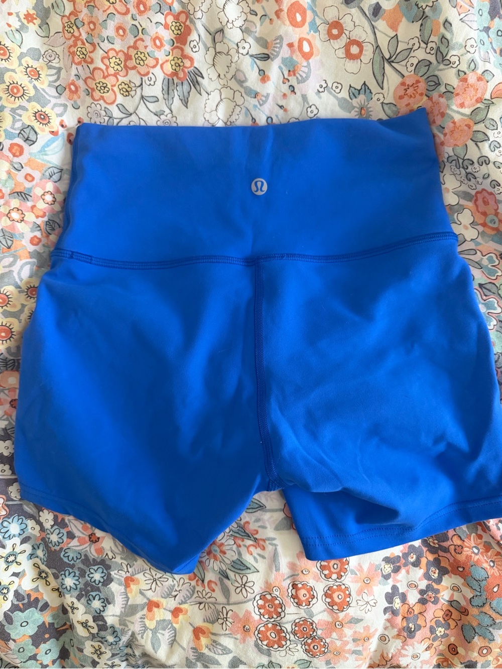 lululemon athletica High-Waist Performance Shorts - Bright Blue